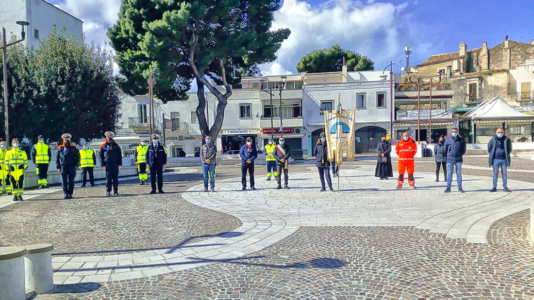 Peschici commemorazione Covid