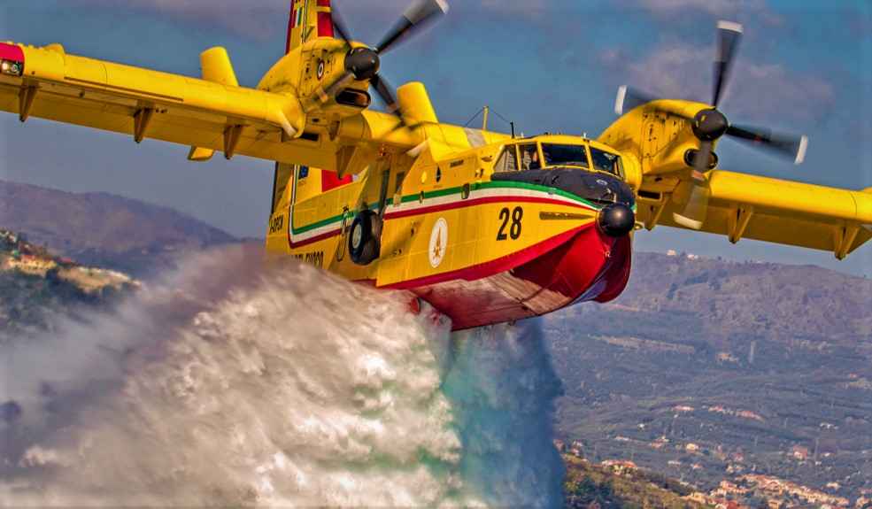 Canadair-scarico