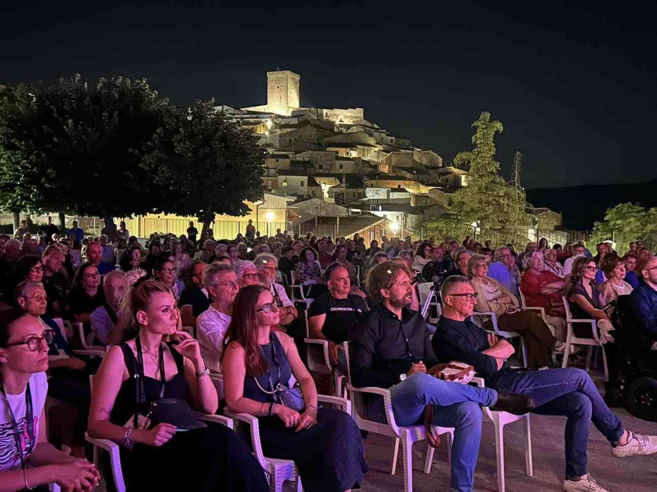 Deliceto il pubblico alla serata con Colò e Strabioli